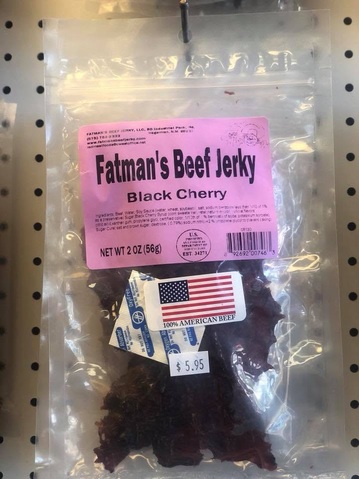 Product 129 on the shelf at The Beef Jerky Emporium