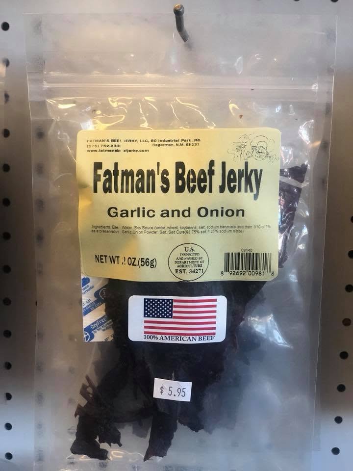 Product 140 on the shelf at The Beef Jerky Emporium