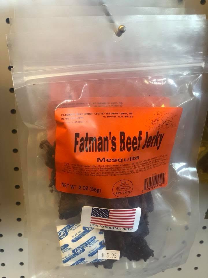 Product 131 on the shelf at The Beef Jerky Emporium