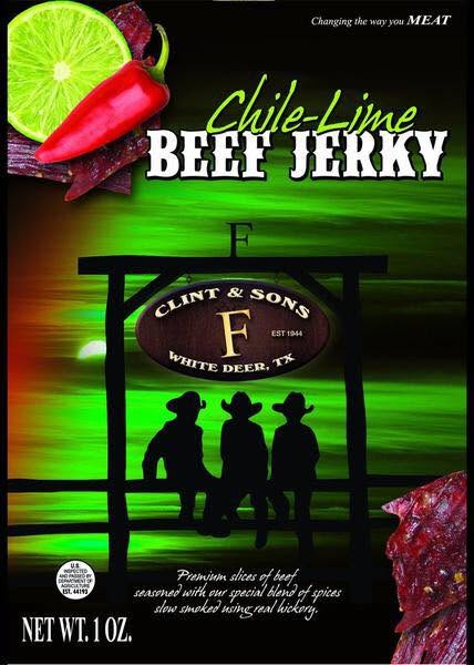 Product 157 on the shelf at The Beef Jerky Emporium