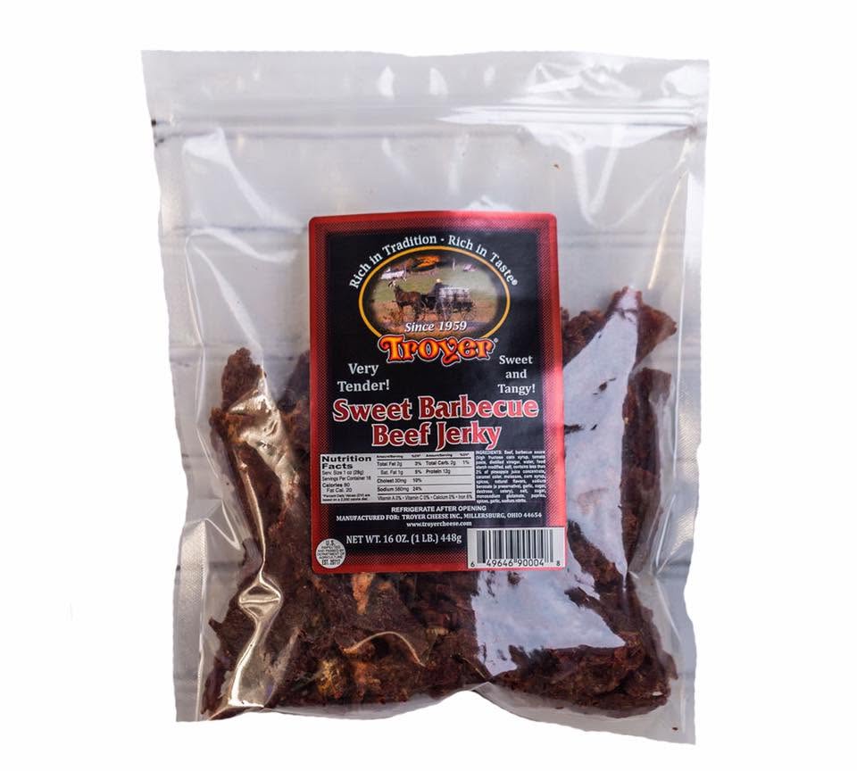 Product 92 on the shelf at The Beef Jerky Emporium